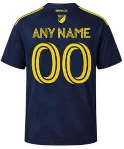Nashville SC Navy Custom Jersey – Vibrant 2026 Kit