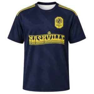 Nashville SC Navy Custom Jersey – Vibrant 2026 Kit