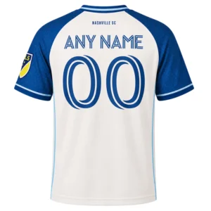 Nashville SC Personalized Jersey – Special White & Navy