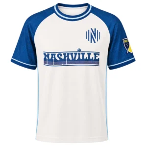 Nashville SC Personalized Jersey – Special White & Navy
