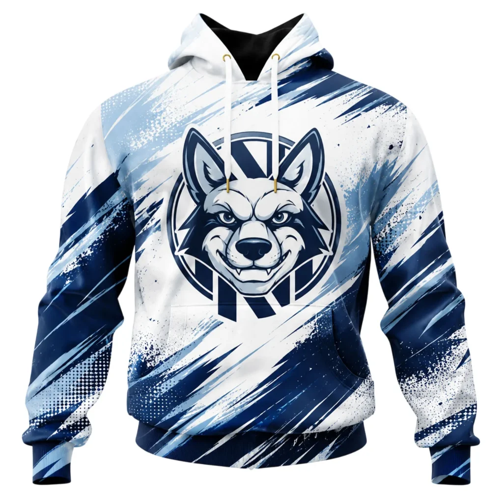 Nashville SC Pullover Hoodie Custom Stunning Ice White Crest