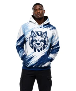 Nashville SC Pullover Hoodie Custom Stunning Ice White Crest