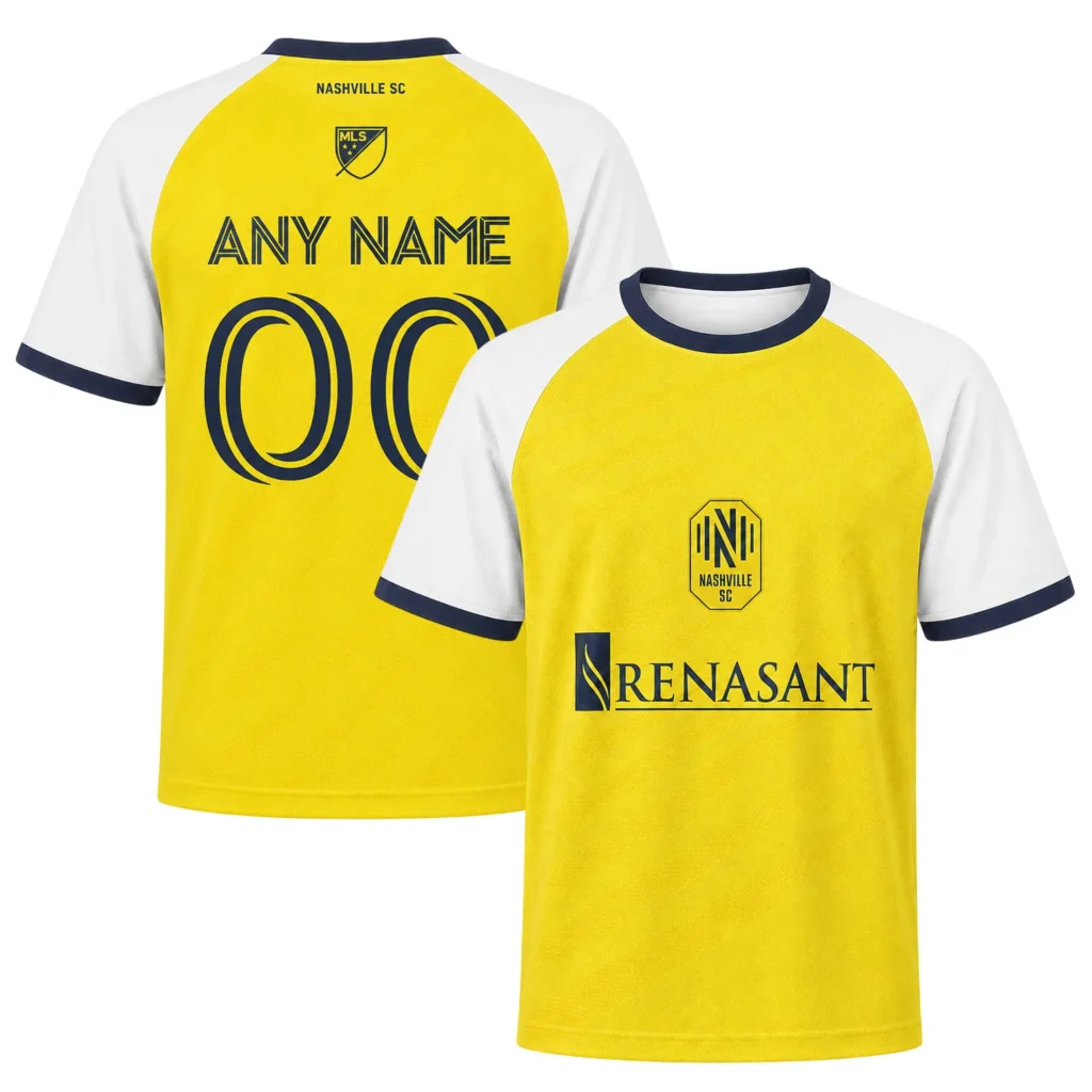 Nashville SC Yellow 2026 Jersey – Exclusive Custom Kit