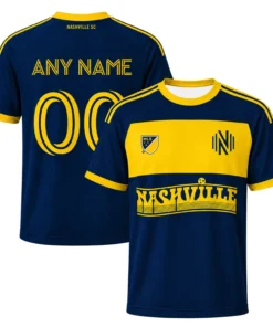 Nashville Soccer Club Jersey – Special Navy & Gold