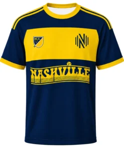 Nashville Soccer Club Jersey – Special Navy & Gold