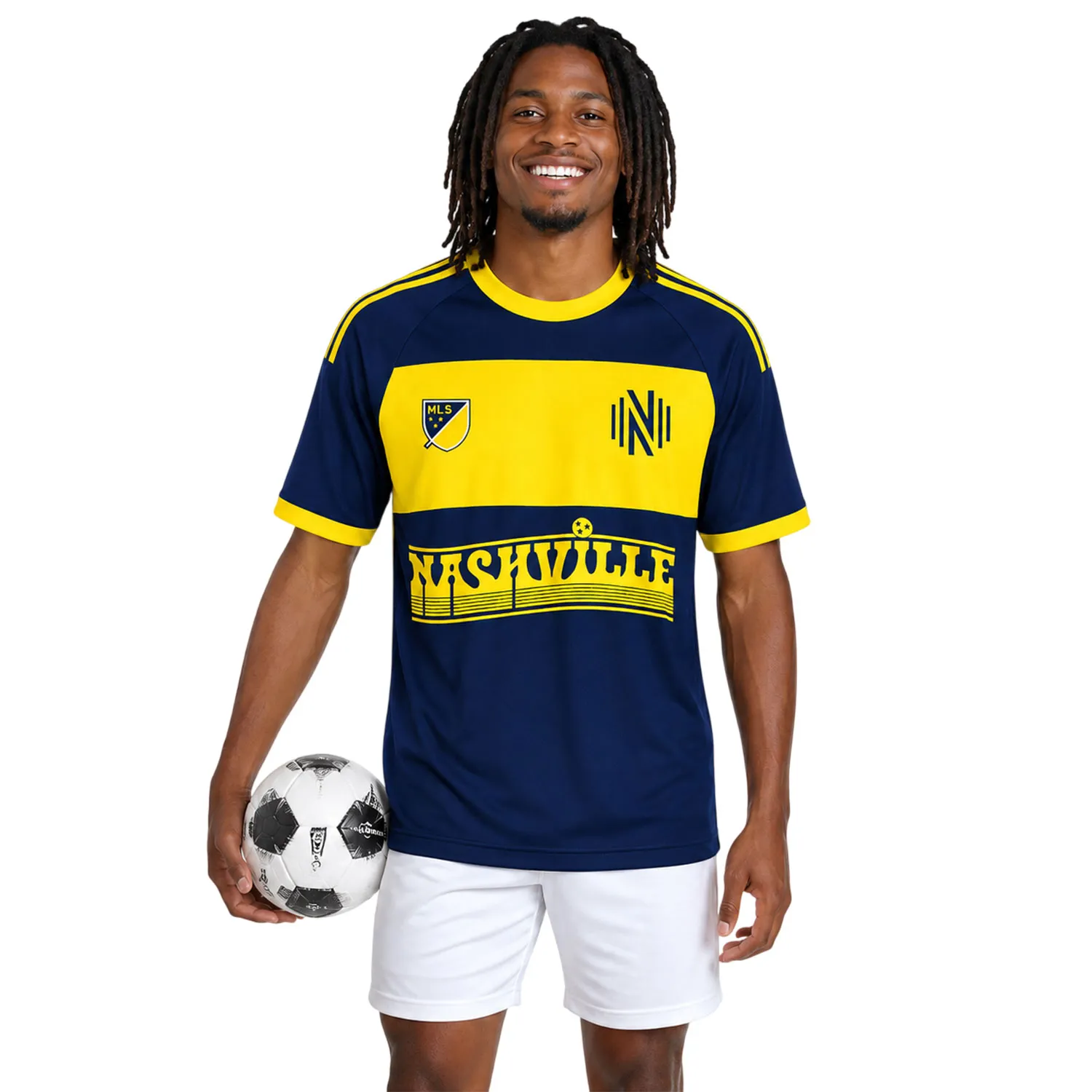 Nashville Soccer Club Jersey – Special Navy & Gold