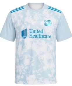 NE Revolution 2026 White Jersey Custom – Brilliant Look