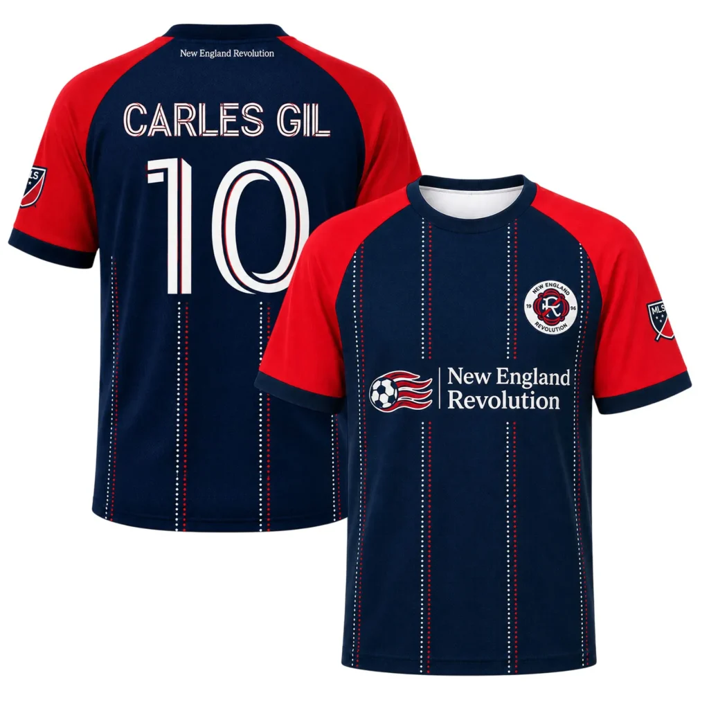 NE Revolution Carles Gil Jersey – Powerful Style