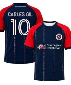 NE Revolution Carles Gil 10 Jersey – Powerful Style