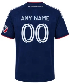 NE Revolution Navy Jersey Custom – Legendary Matchday Look