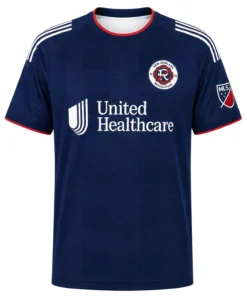 NE Revolution Navy Jersey Custom – Legendary Matchday Look