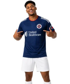NE Revolution Navy Jersey Custom – Legendary Matchday Look