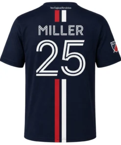 NE Revolution Peyton Miller 25 Jersey – Elite Fan Gear