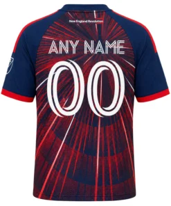 NE Revolution Red Jersey Custom – Elite Fan Style