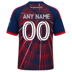 NE Revolution Red Jersey Custom – Elite Fan Style