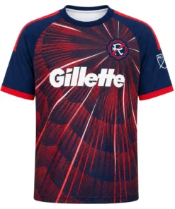 NE Revolution Red Jersey Custom – Elite Fan Style