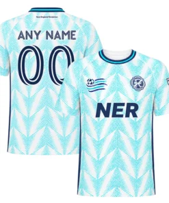 NE Revolution Revs Blue Jersey Custom – Remarkable Fan Style