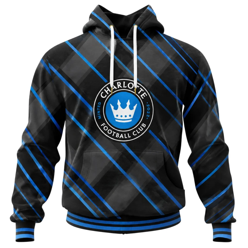 New Charlotte Football Club Hoodie Stylish Bold Custom