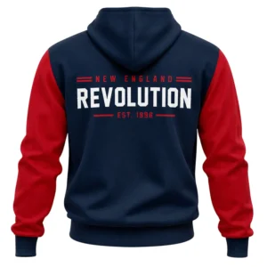 Elevate your fan style with the New England Revs Navy 2026 Hoodie, a versatile piece designed for supporters who value comfort and team identity. Whether you are heading to the stadium or meeting friends for a matchday watch party, this hoodie provides the perfect blend of warmth and athletic style. As a staple in modern MLS fan apparel, it captures the spirit of the club in a clean, navy and red design. Its lightweight construction ensures you stay comfortable throughout the day, making it an essential addition to any dedicated supporter’s wardrobe for every season of the year.