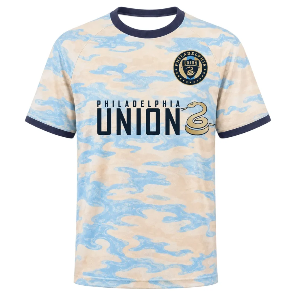 New Philadelphia Union Soccer Jersey Vibrant Custom Design