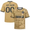 New Philly Union Custom Jersey – Strong Gold Style