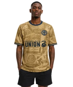 New Philly Union Custom Jersey – Strong Gold Style