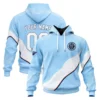 New York City FC Custom Blue Hoodie – Quality Fan Wear