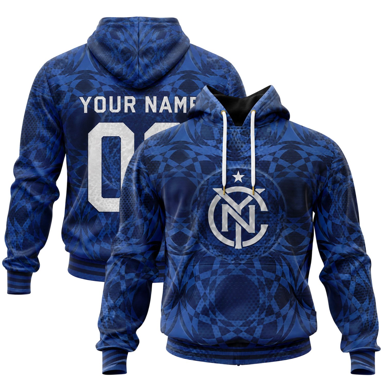 New York City FC Custom Navy Hoodie – Epic Fan Gear