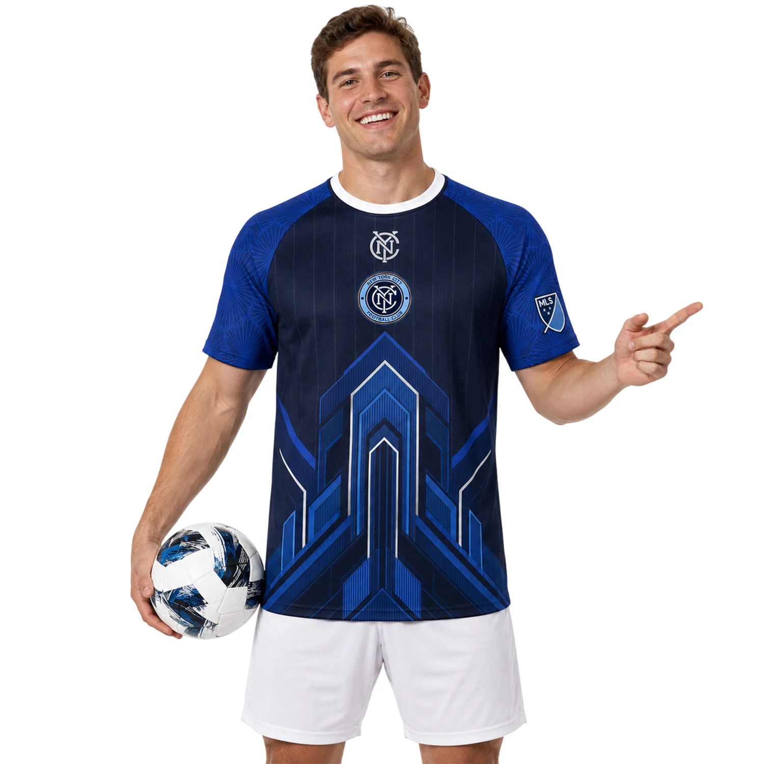 New York City FC Fan Jersey – Custom Striking Design