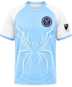 New York City FC x Spiderman Jersey – Custom Awesome Style
