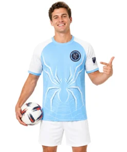 New York City FC x Spiderman Jersey – Custom Awesome Style