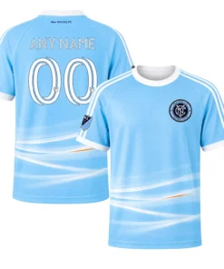 New York City Soccer Jersey – Custom Dazzling Fan Look