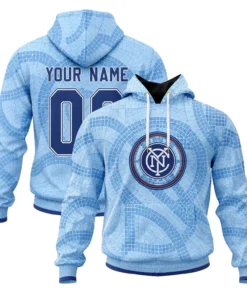 New York Fan Custom Hoodie – Vibrant NYCFC Style