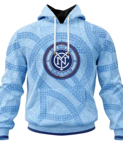 New York Fan Custom Hoodie – Vibrant NYCFC Style