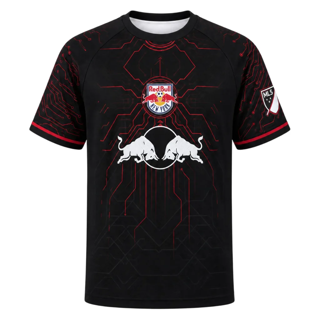 New York Red Bulls Custom Match Jersey – Energetic