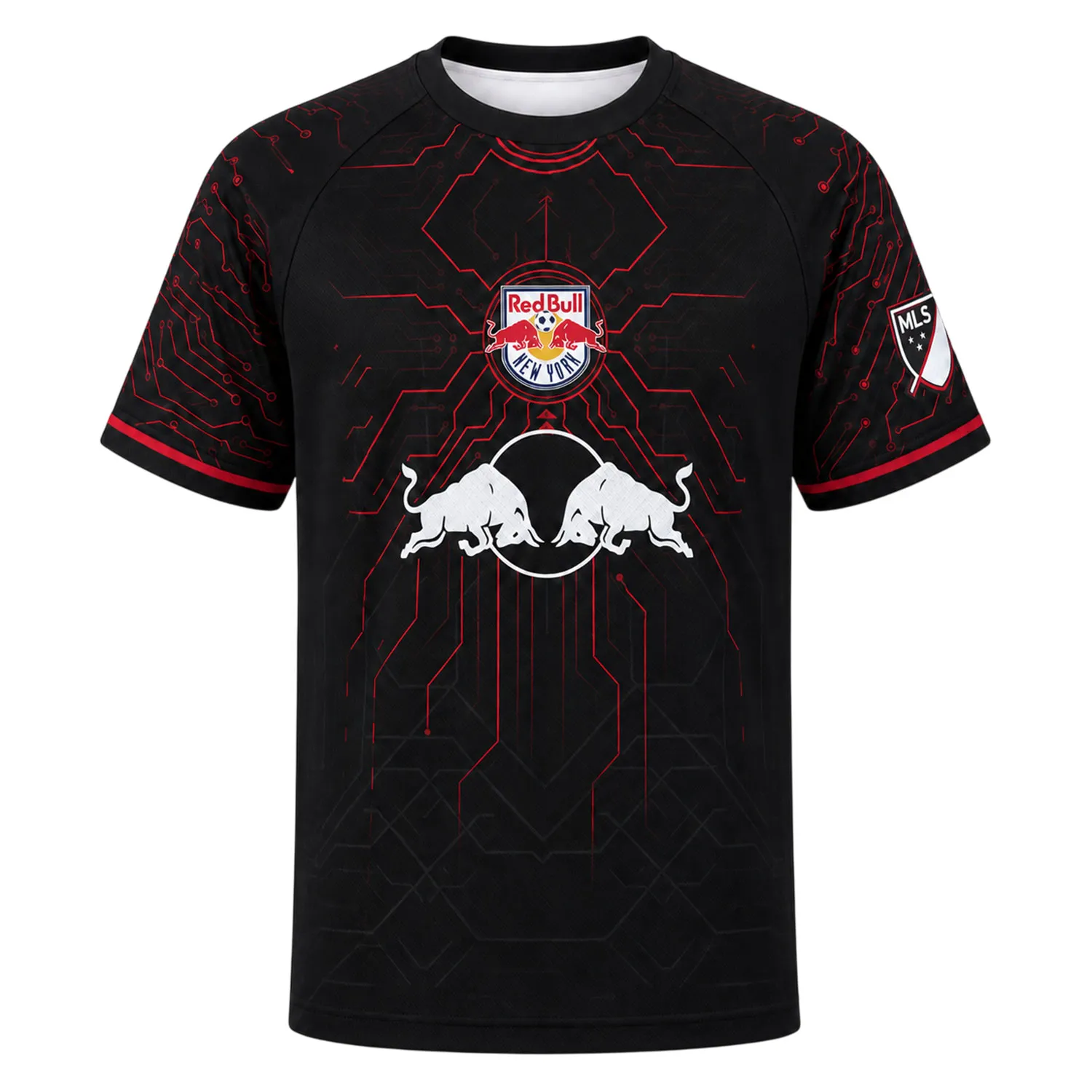 New York Red Bulls Custom Match Jersey – Energetic