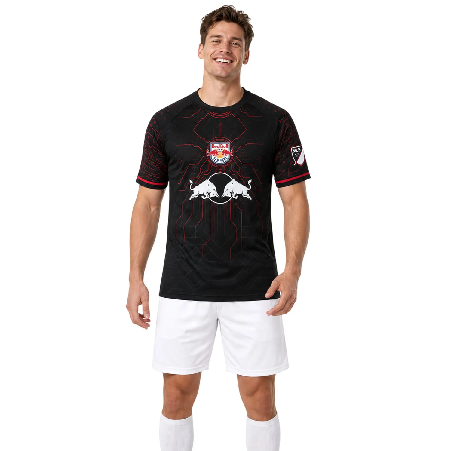 New York Red Bulls Custom Match Jersey – Energetic