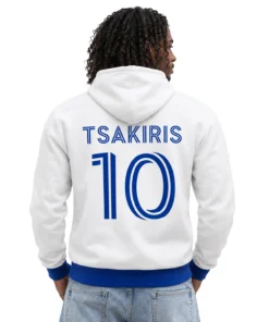 Niko Tsakiris Quakes Hoodie Bold Fan Gear
