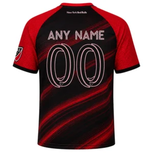 NY Red Bulls Custom Jersey – Brilliant Matchday Look