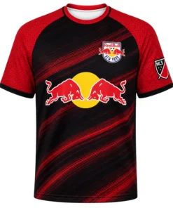 NY Red Bulls Custom Jersey – Brilliant Matchday Look