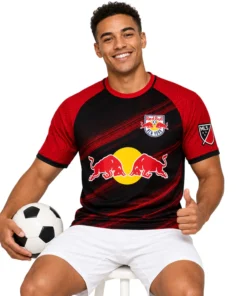 NY Red Bulls Custom Jersey – Brilliant Matchday Look