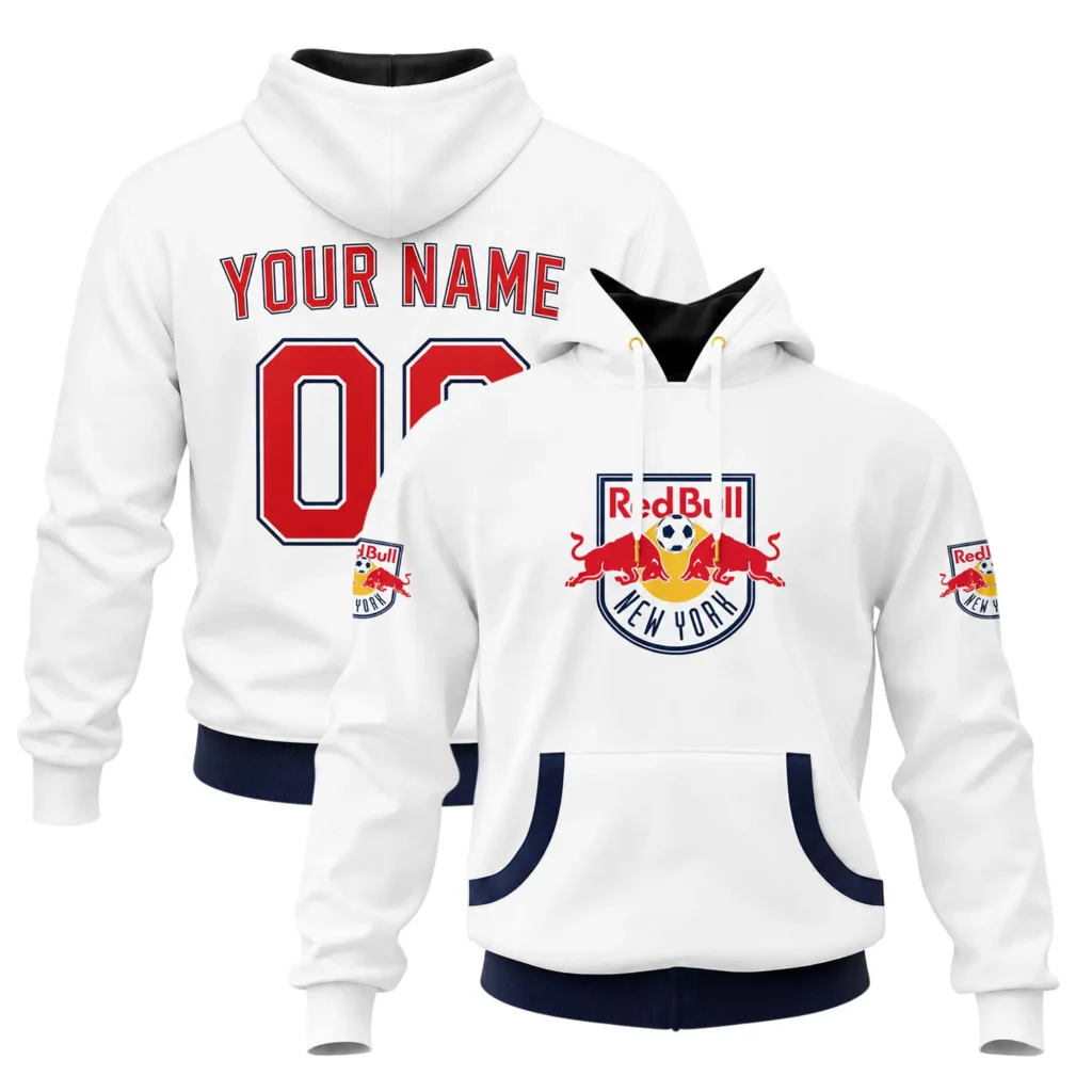 NY Red Bulls Hoodie Personalized - Legendary Fan Gear