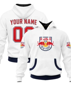 NY Red Bulls Hoodie Personalized - Legendary Fan Gear