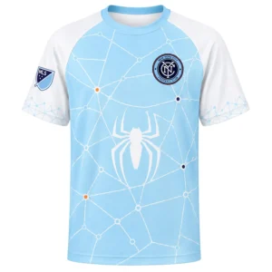 NYCFC Custom Spiderman Soccer Jersey– Bright Style