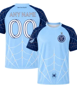 NYCFC Spiderman Custom Soccer Jersey – Astonishing