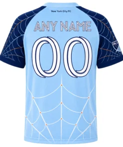 NYCFC Spiderman Custom Soccer Jersey – Astonishing