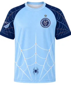 NYCFC Spiderman Custom Soccer Jersey – Astonishing