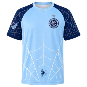 NYCFC Spiderman Custom Soccer Jersey – Astonishing