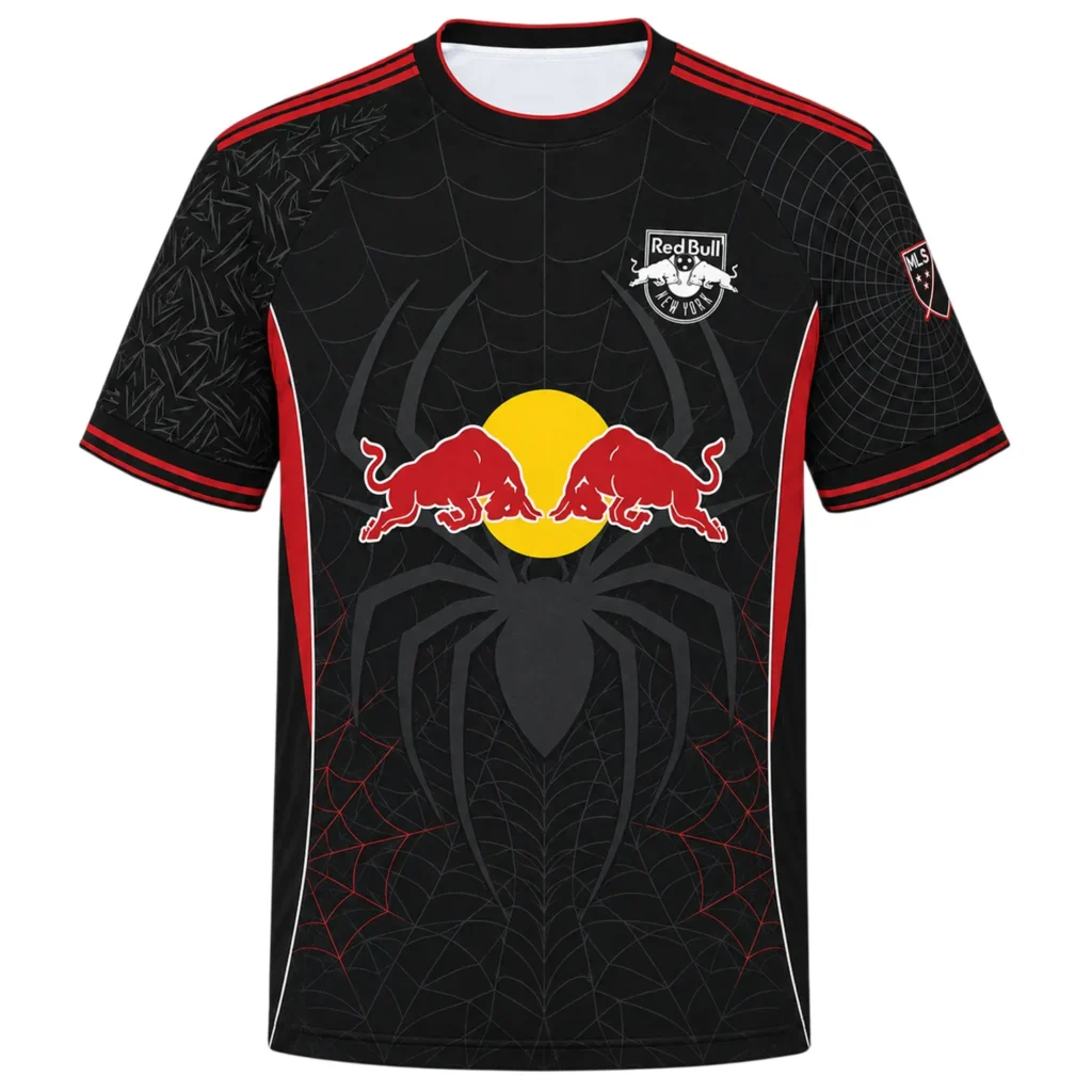 NYRB x Spiderman Custom Fan Soccer Jersey – Exquisite Style