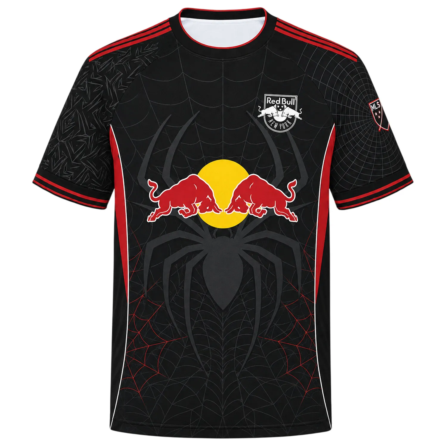 NYRB x Spiderman Custom Fan Soccer Jersey – Exquisite Style